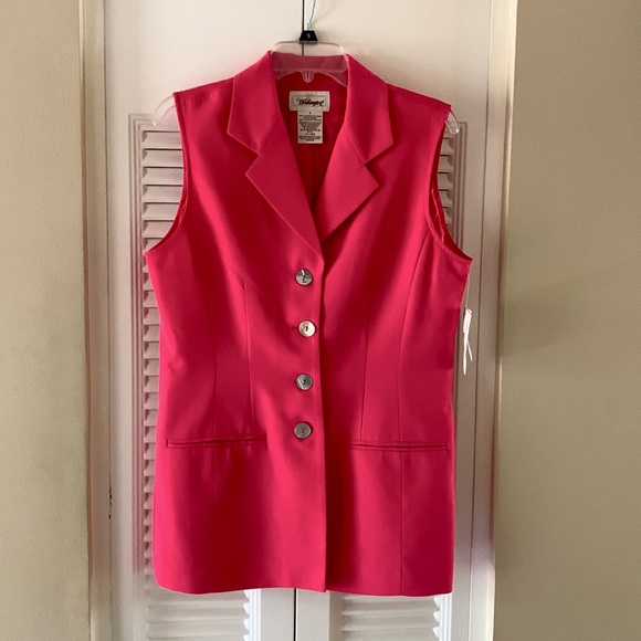 Worthington Jackets & Blazers - Worthington vest in pink color.